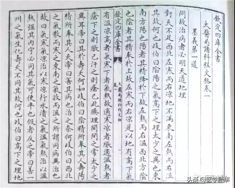 宋代中醫高考題曝光