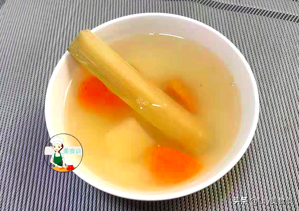 图片[3]-竹蔗马蹄茅根糖水做法步骤图 清香甘甜特别滋润-起舞食谱网