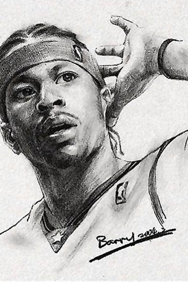 谁能想得到一代球星阿伦·艾弗森早些年还有这样