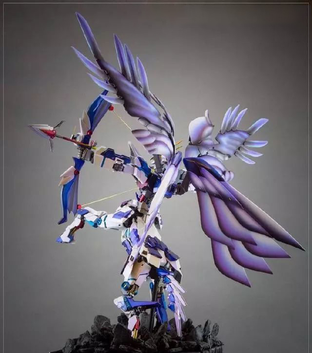 Unicorn Gundam mix and match Wing Gundam Wings backpack transformation