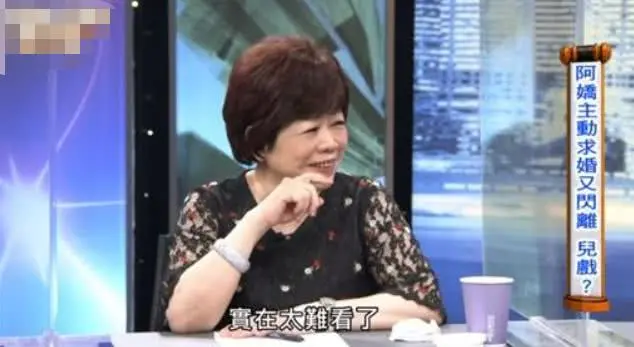 台湾名嘴谈阿娇离婚原因，指出最大败笔：陈冠希拍的实在太难看