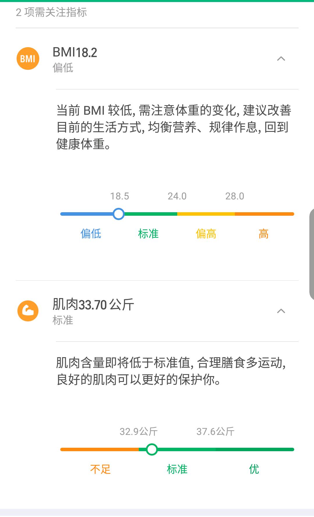 小米体脂秤怎么看数据你需要了解