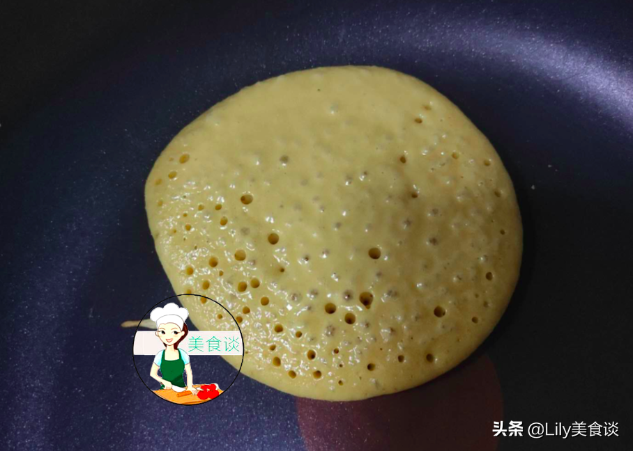 早餐儿子就认这饼，不用烤箱，平底锅一烙就好，隔三差五点名要吃