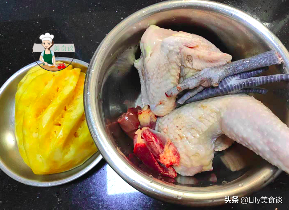 图片[4]-菠萝生炒鸡做法步骤图 做一盘不够吃-起舞食谱网