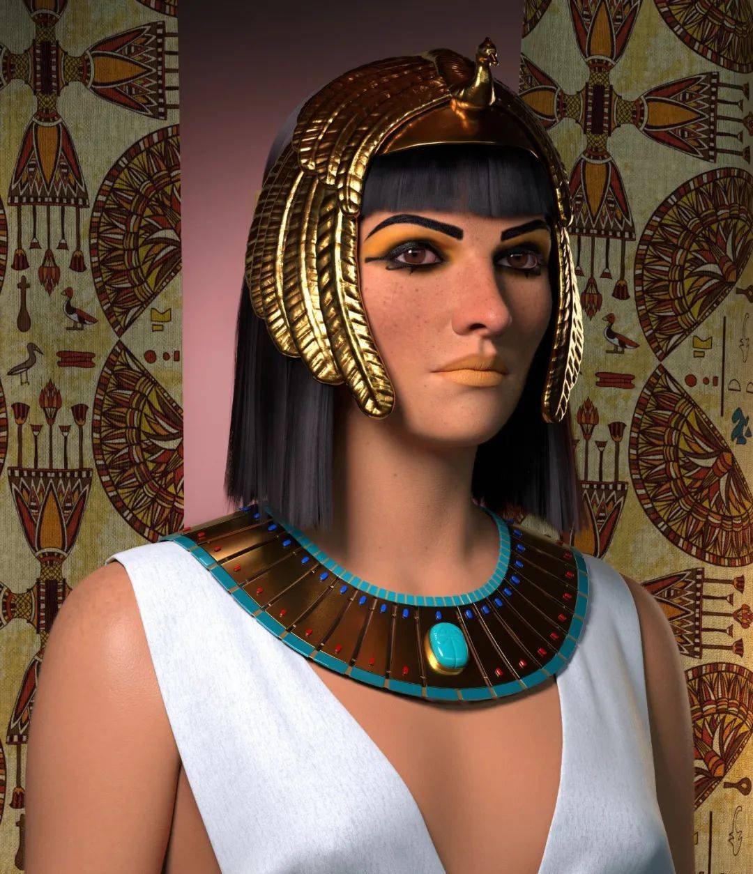 The reincarnation of the priestess of ancient Egypt, uncovered many ...