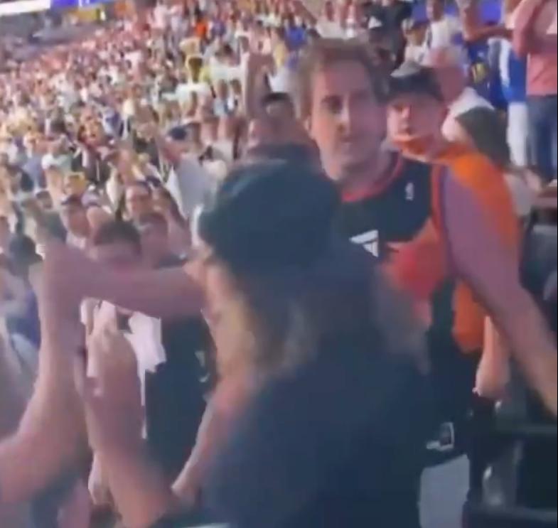 nuggets suns fight fans