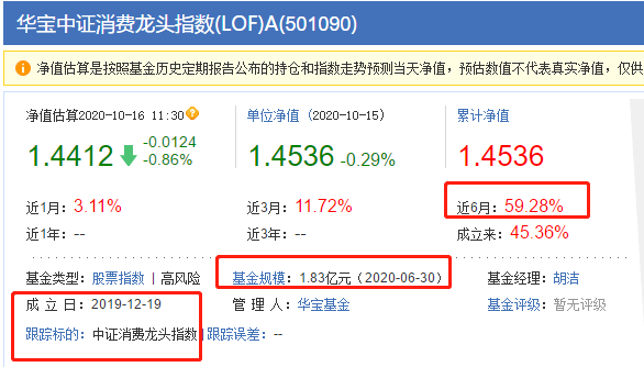 两支基金包揽消费科技医药所有龙头，华宝科技、华宝中证消费龙头