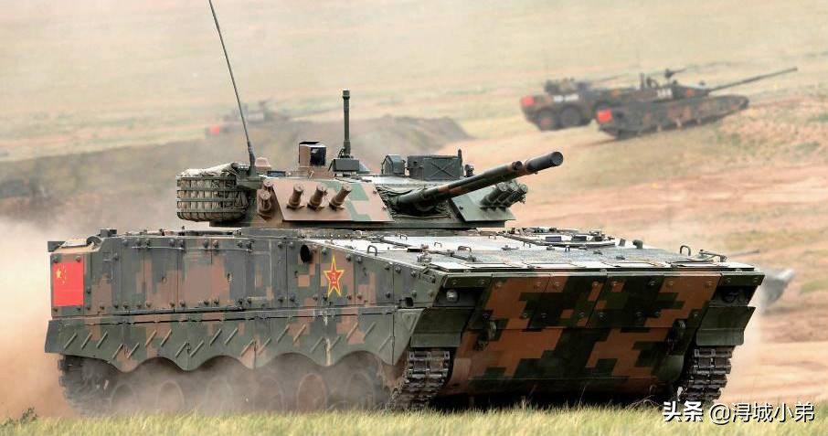 中俄美英德履带式步战车