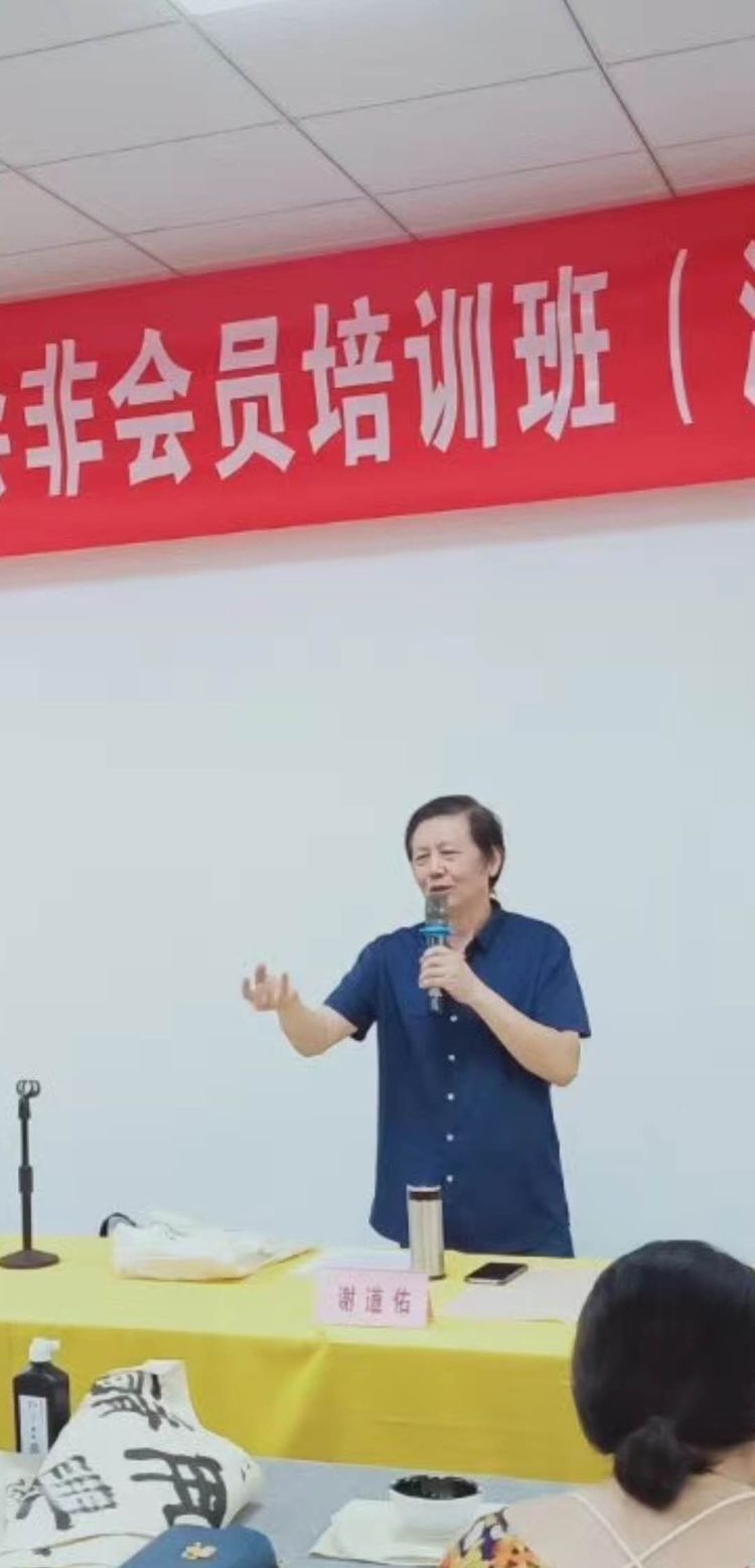 安徽省书法家协会非会员培训班（滁州站）