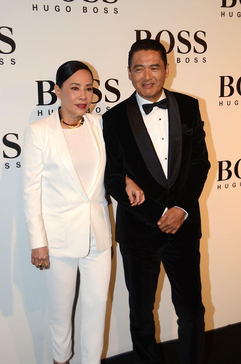 Chen Huilian's aura is so strong, and Chow Yun-fat wears a couple ...