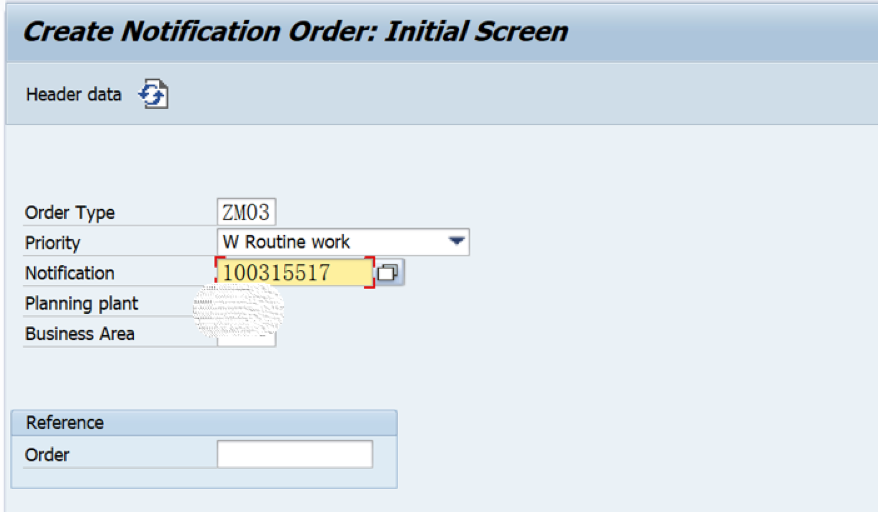 SAP PM 入門系列10 - 根據維護通知單建立維護訂單