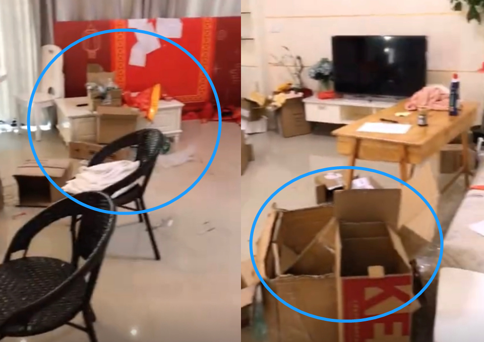 退租的房子脏乱，李湘发声明又晒清洁视频，房