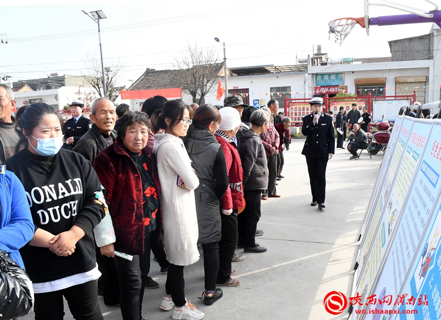 渭南市“一盔一带”再推进暨“美丽乡村行”交通安全巡回宣传活动启动仪式在华阴举行