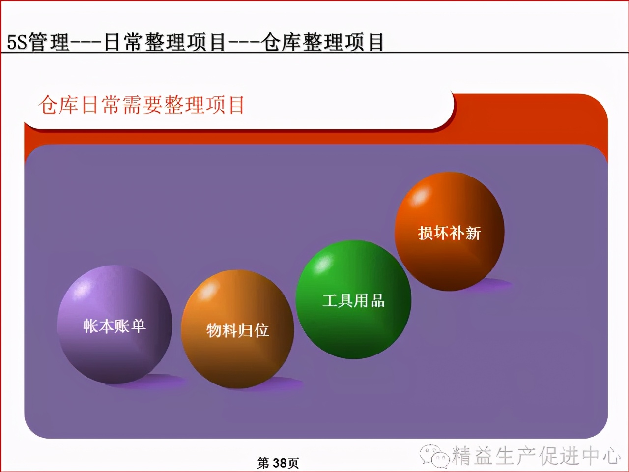 「精益学堂」车间、仓库、办公室的5S管理及目视化管理标准