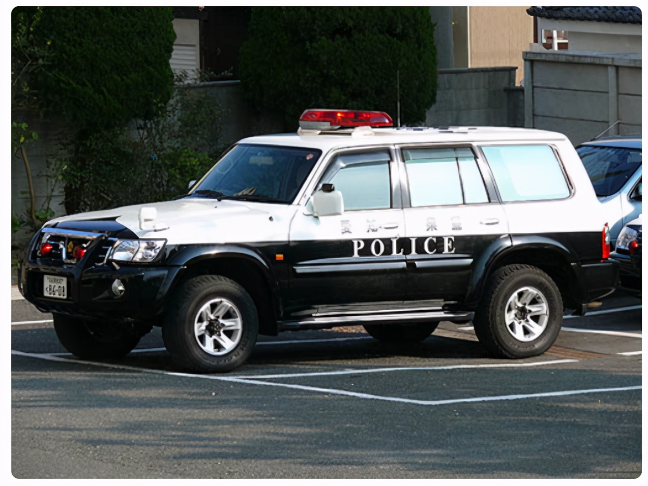 日本警车型号都在这了，丰田本田马自达，全是