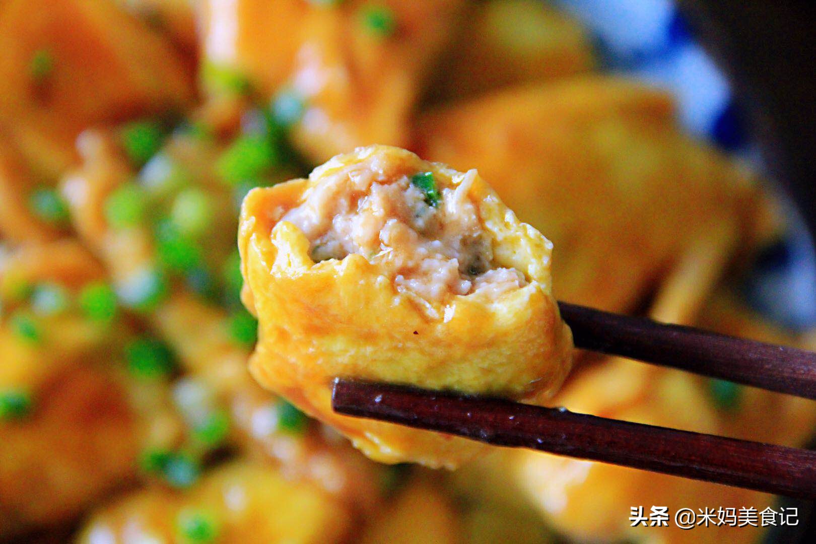 图片[3]-鸡蛋肉末卷做法步骤图 卷一卷比大鱼大肉好吃孩子常吃个子长得快-起舞食谱网