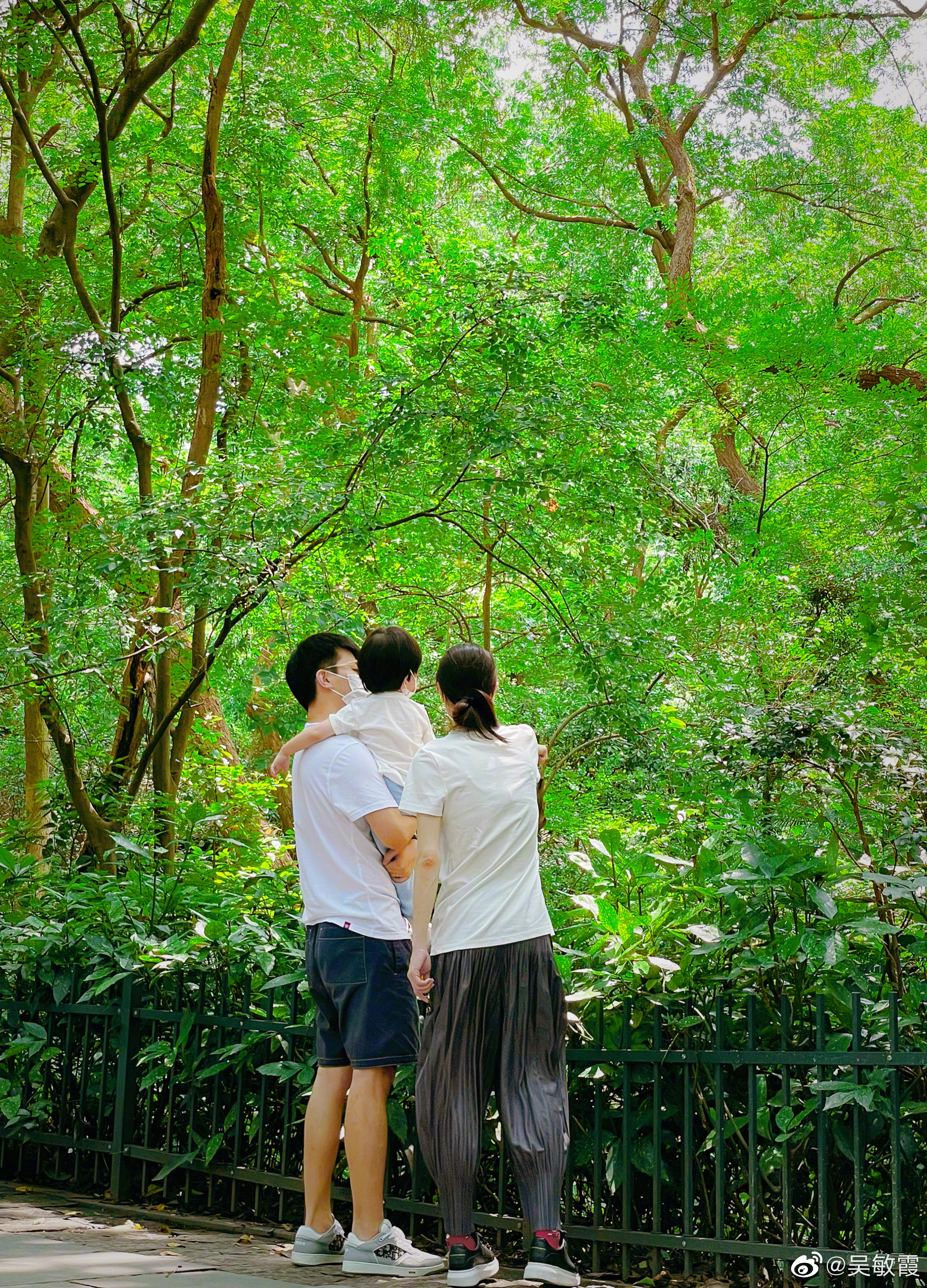 35岁吴敏霞官宣怀二胎！晒全家福透露预产期，小1岁老公颜值超高