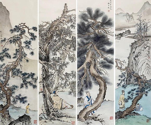 画家魏志永 学习宋元 回归自然
