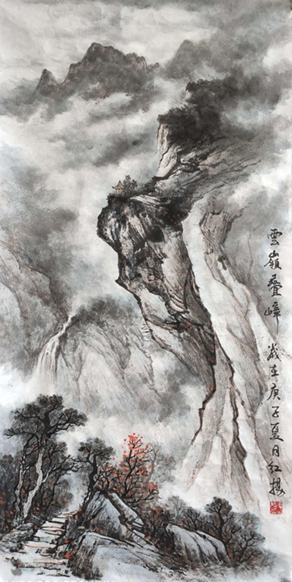 书画家彭红扬一一妙手丹青 博采众长