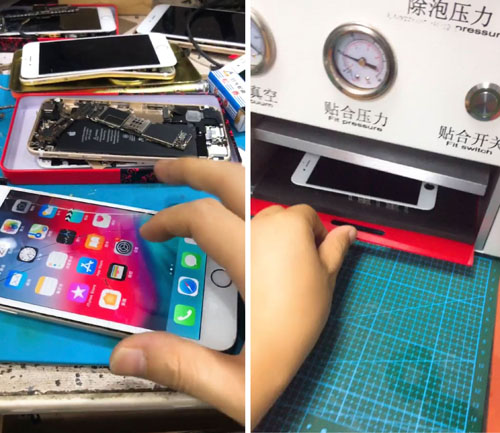 iphone6换屏多少钱，显示屏摔坏了