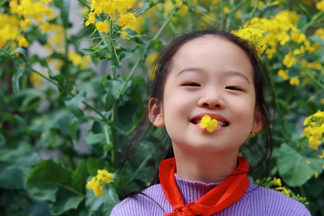 带上五官到校园里寻找春天——成都市华中附小大自然的语文课