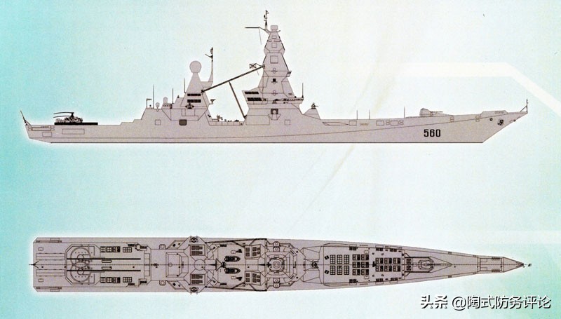 俄罗斯放弃建造17500吨“领袖”级驱逐舰，个头比055型大40%