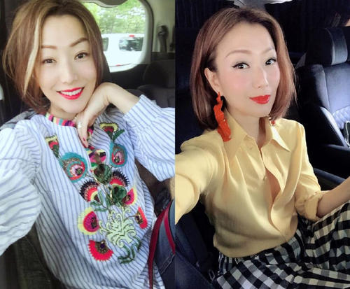 郑秀文素颜出镜，被网友调侃：“丑”到认不出，却是最真实的美