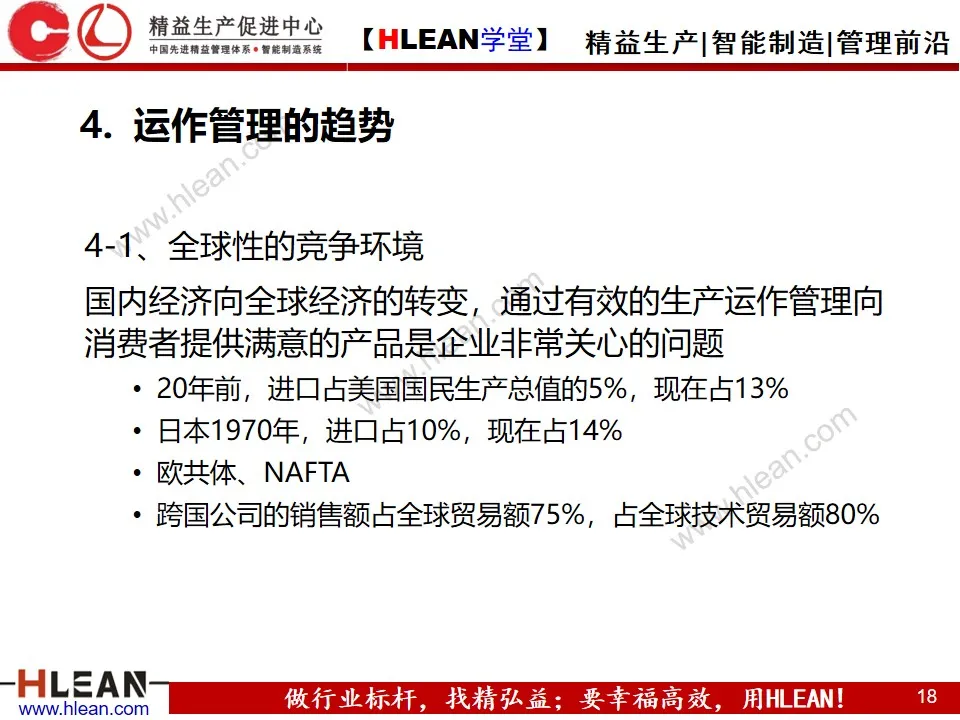 「精益学堂」生产运作管理(上篇)