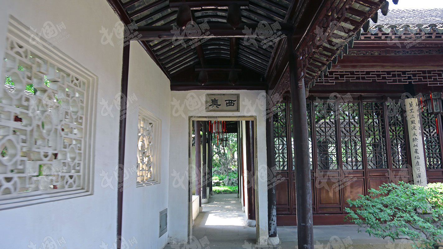 翠玲珑外竹径20御碑亭21碑廊22复廊与假山23竹林24曲径观鱼25藕花水榭