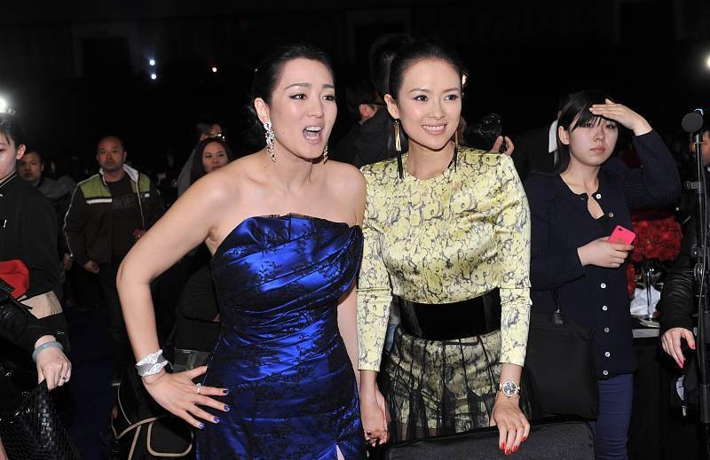 Gong Li and Zhang Ziyi are so temperamental, Gong Huang is confident ...