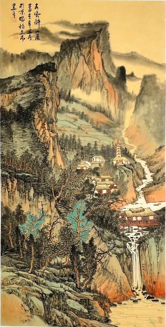 国家一级美术师卓越画家陈建平——赴艺术之约绘画作品鉴赏