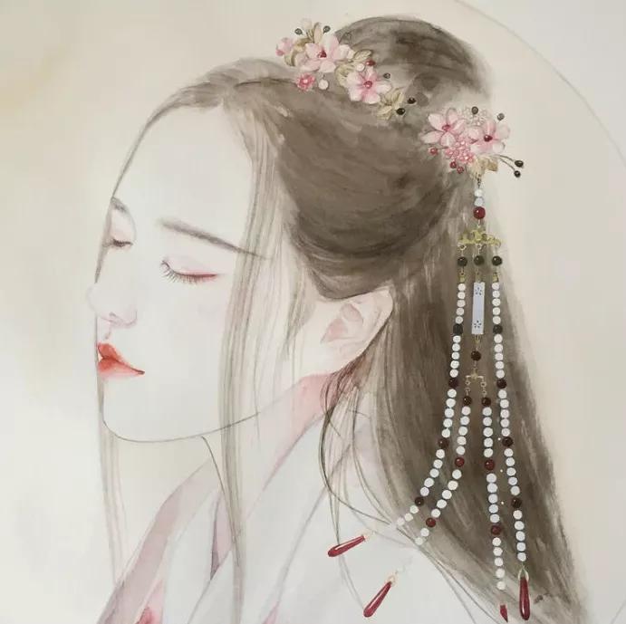 古风系头像人间忽晚，山河已秋图片