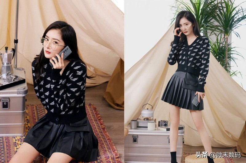 杨幂率先秀出Realme GT大师版外观，这个设计算巅峰吗？