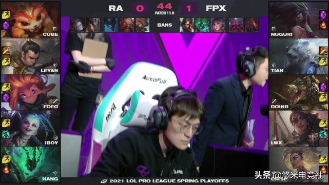 Young weather condition explodes canopy! FPX3-1 beats RA, good bureau of put an end to of Iboy fatal error