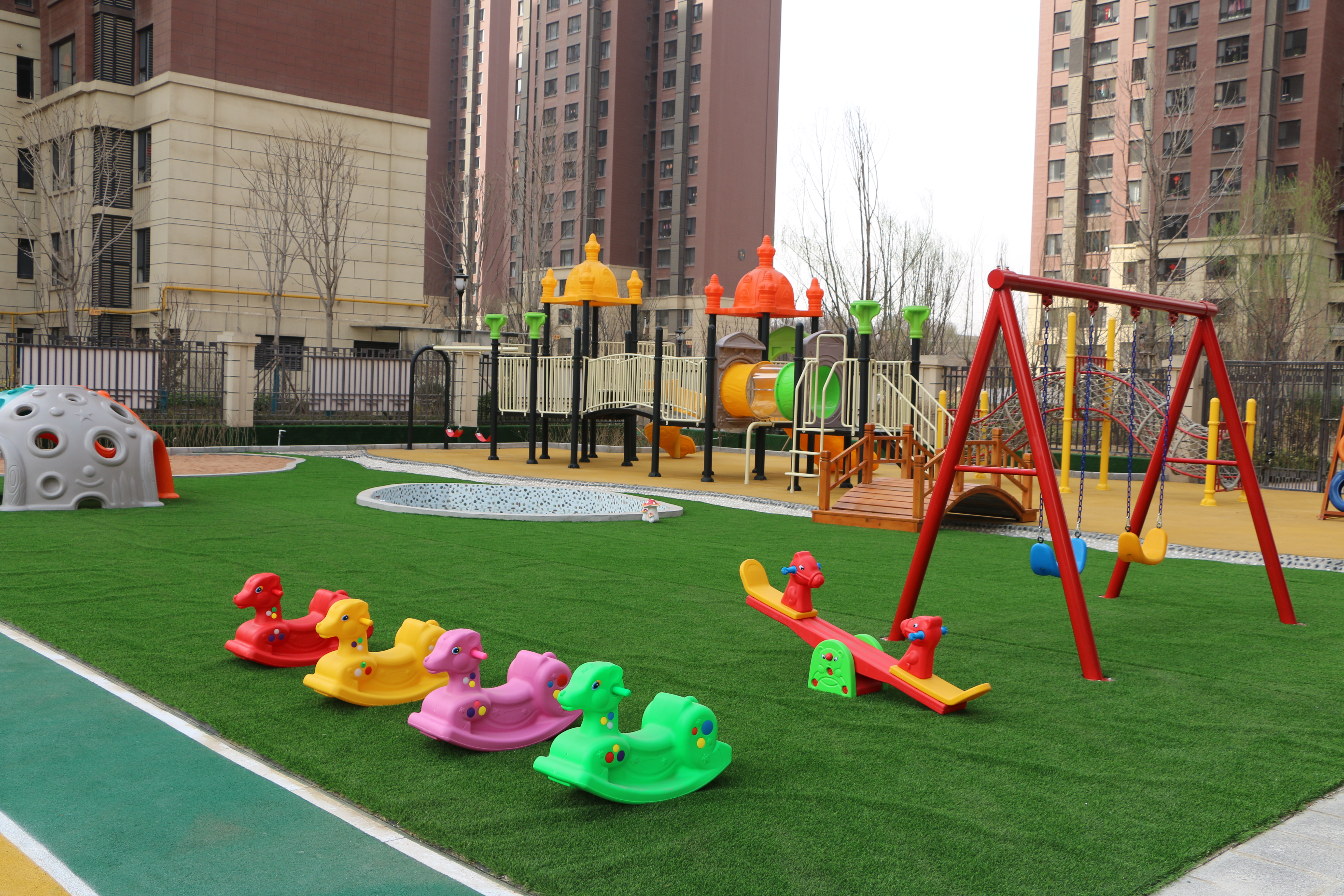 西固区首个城镇小区配套幼儿园海亮幼儿园开园啦