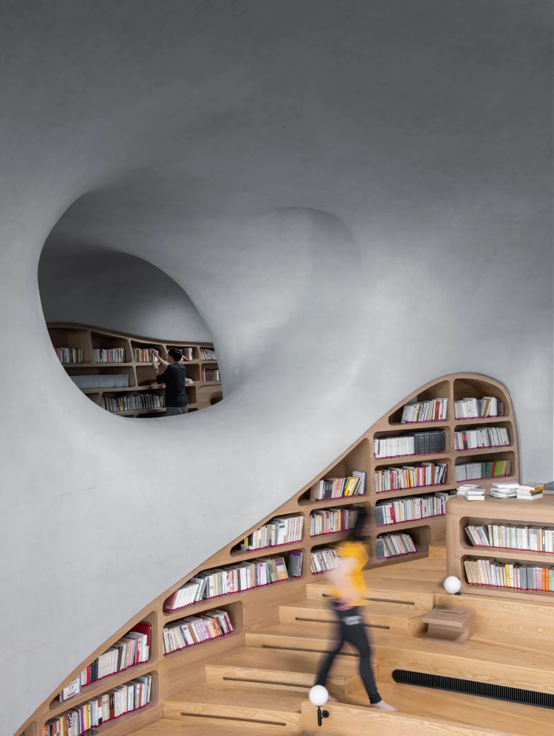 The new landmark of Haikou culture-Yundong Library, a public building ...