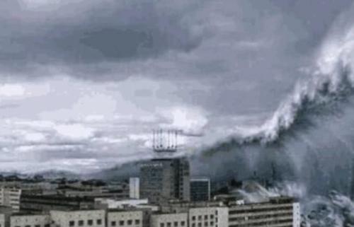 地球目前已知最强的海啸，让大半个地球都陷入