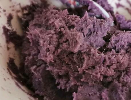 图片[4]-山药紫薯糕的做法步骤图 夏日低脂早餐 无糖无油 饱腹感强-起舞食谱网