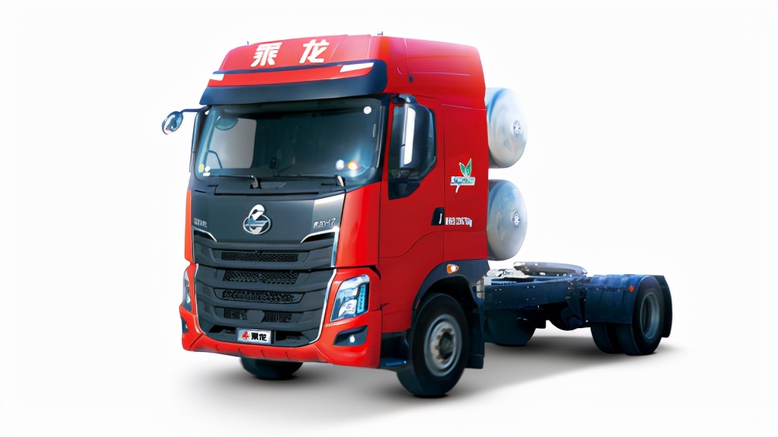 最大2700L氣瓶+15L大排量，國六H7 LNG快遞車(chē)續航實(shí)力派
