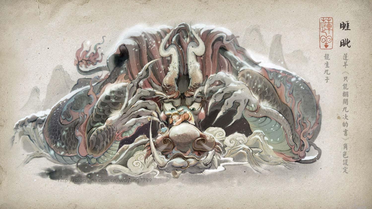 二月二龙抬头，上古神兽“龙生九子”的传说，快趁机讲给孩子听吧