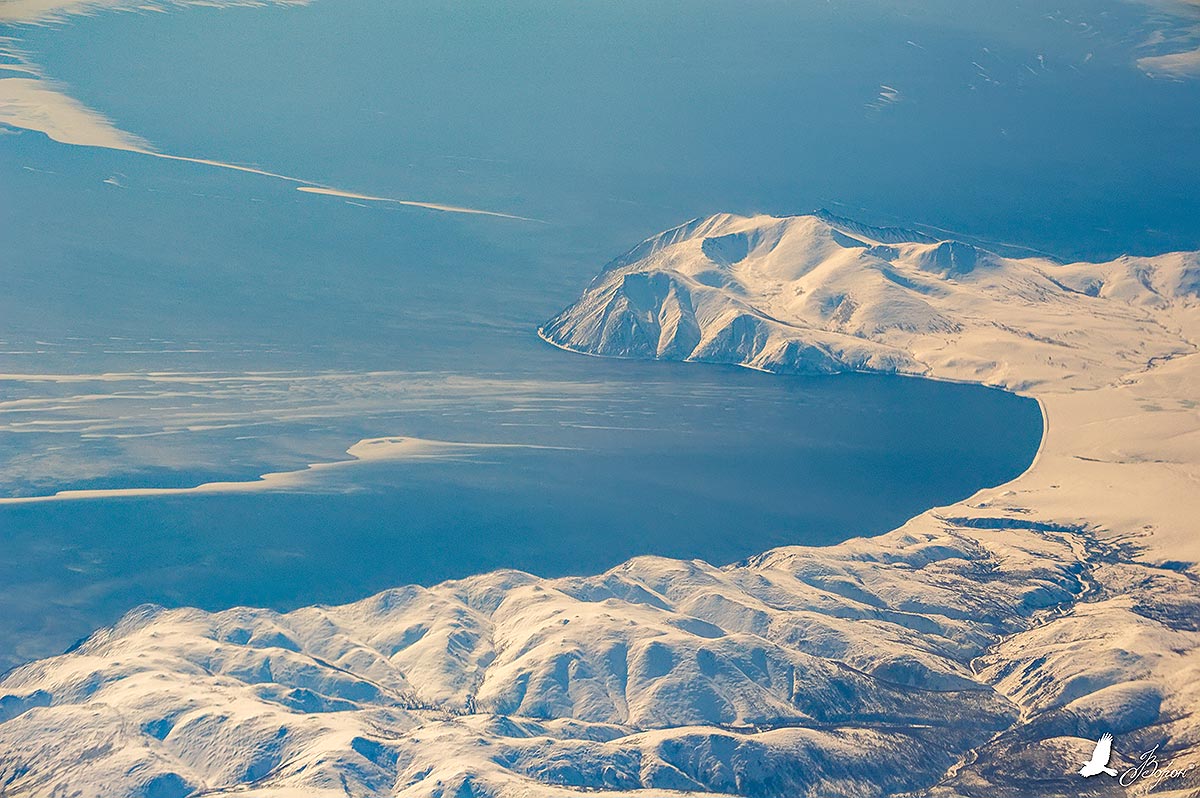 鄂霍次克海有白鲸有帝王蟹但不能游泳