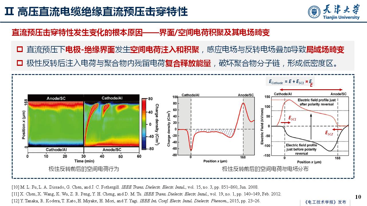 天津大学李忠磊副教授：高压直流电缆绝缘直流预压击穿特性及调控