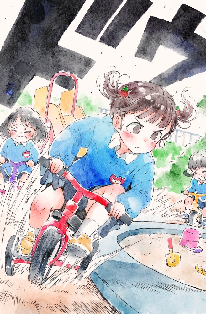 又一位日本画师的作品火了，这组幼稚园女孩的日常插画真的好可爱
