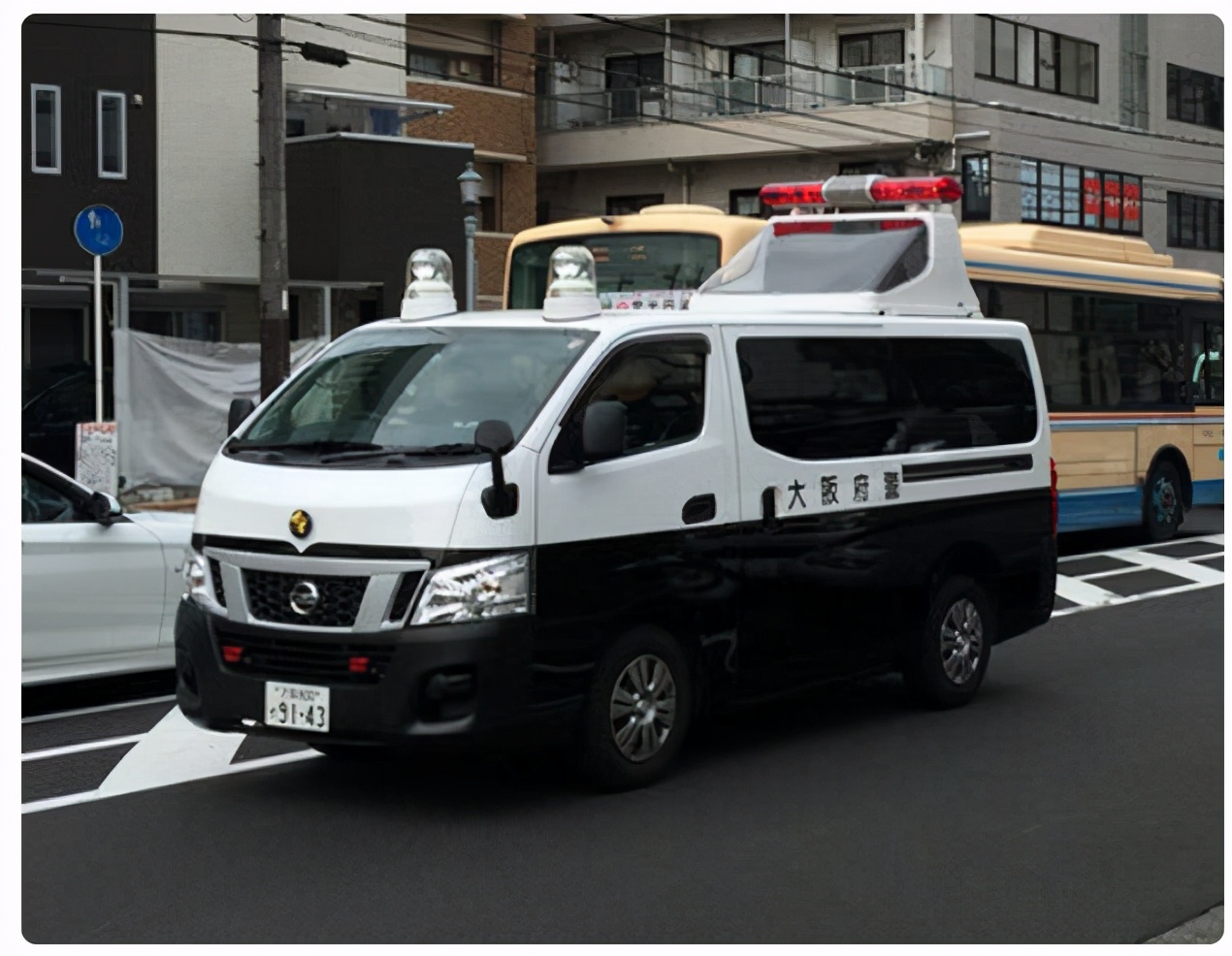 日本警车型号都在这了，丰田本田马自达，全是日本国产车