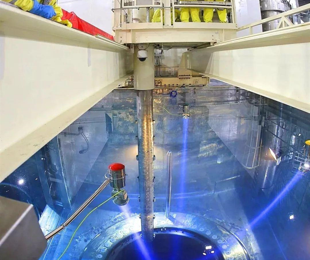 The refueling of a nuclear power plant only takes months. Why does it