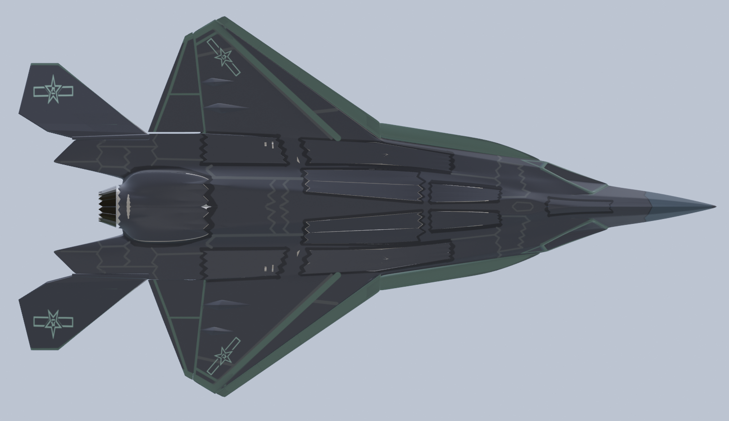 中國第四代垂直起降艦載戰(zhàn)斗機(jī)美術(shù)設(shè)計 3d模型切勿當(dāng)真