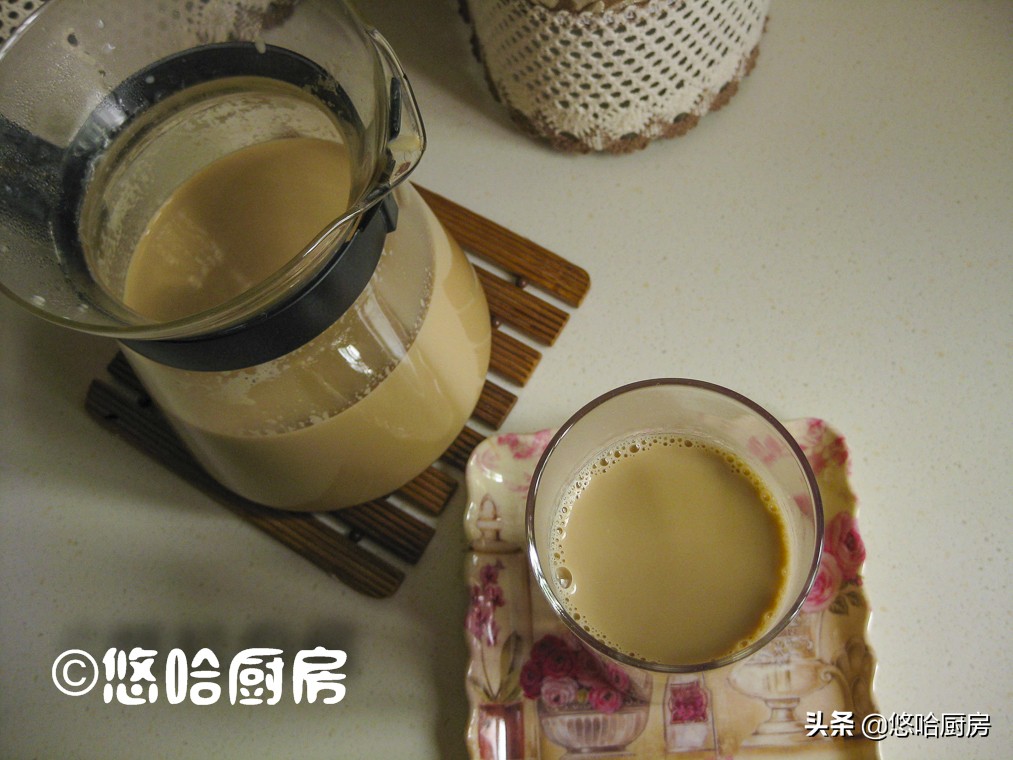教你自制真材实料的奶茶，奶香浓郁茶飘香，成本不过几块钱