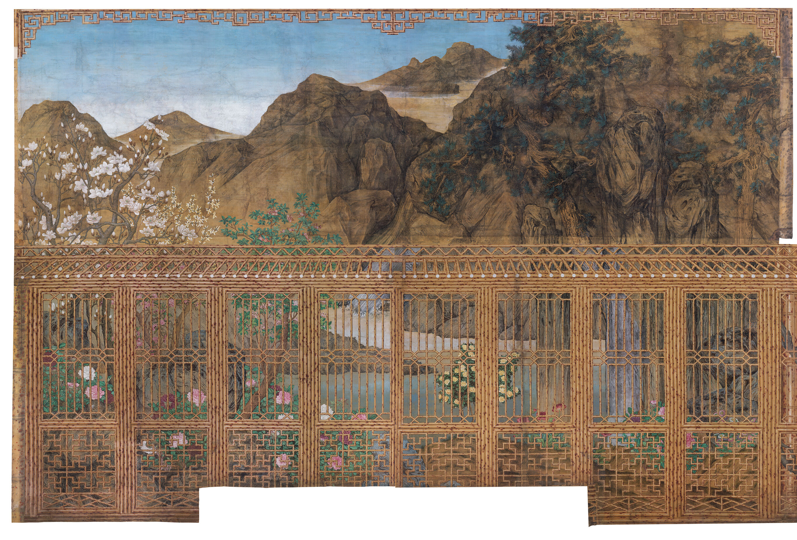 解读紫禁城建筑：倦勤斋的墙壁画、天顶画，运用多种西方透视技法