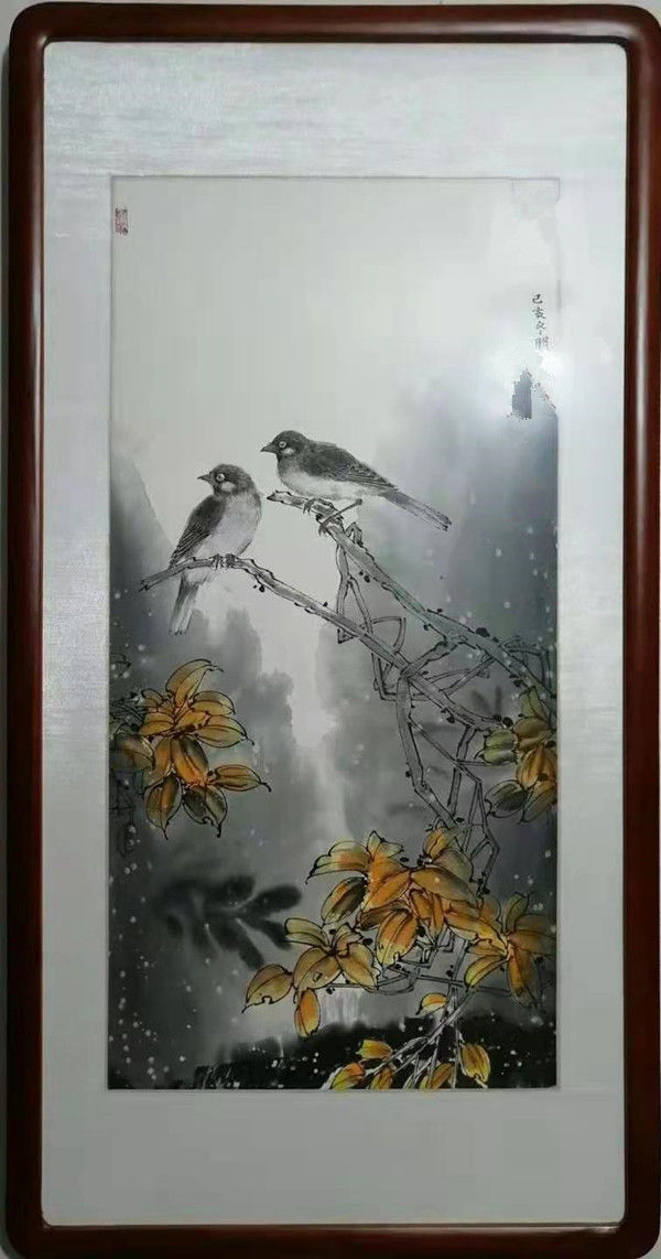 画家薄明君作品欣赏