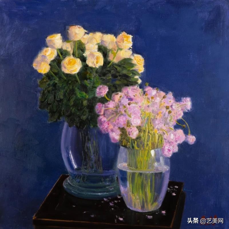 绽放——著名画家王力克笔下的生命之花